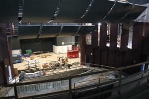 Theater panels and paint